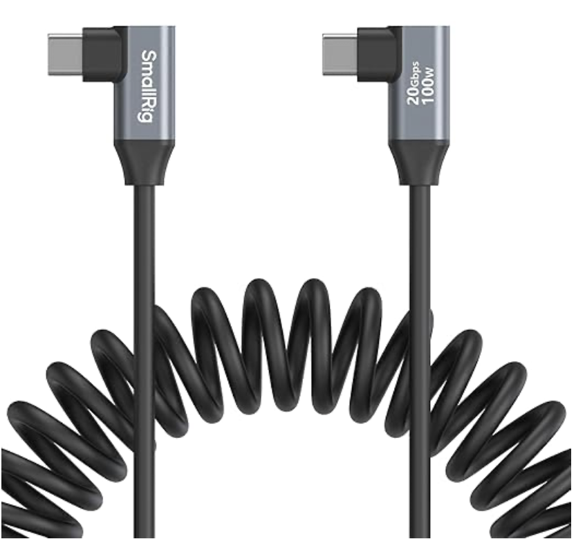 SmallRig USB-C to USB-C Coiled Cable